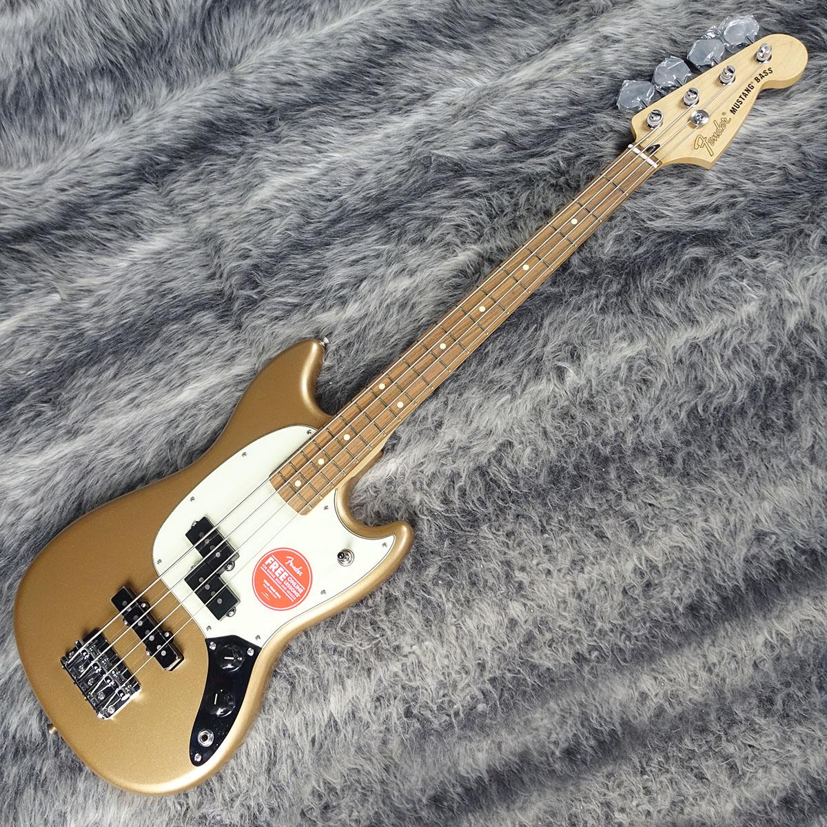 Fender MEX Player Mustang (Firemist Gold/Pau Ferro) [Made In