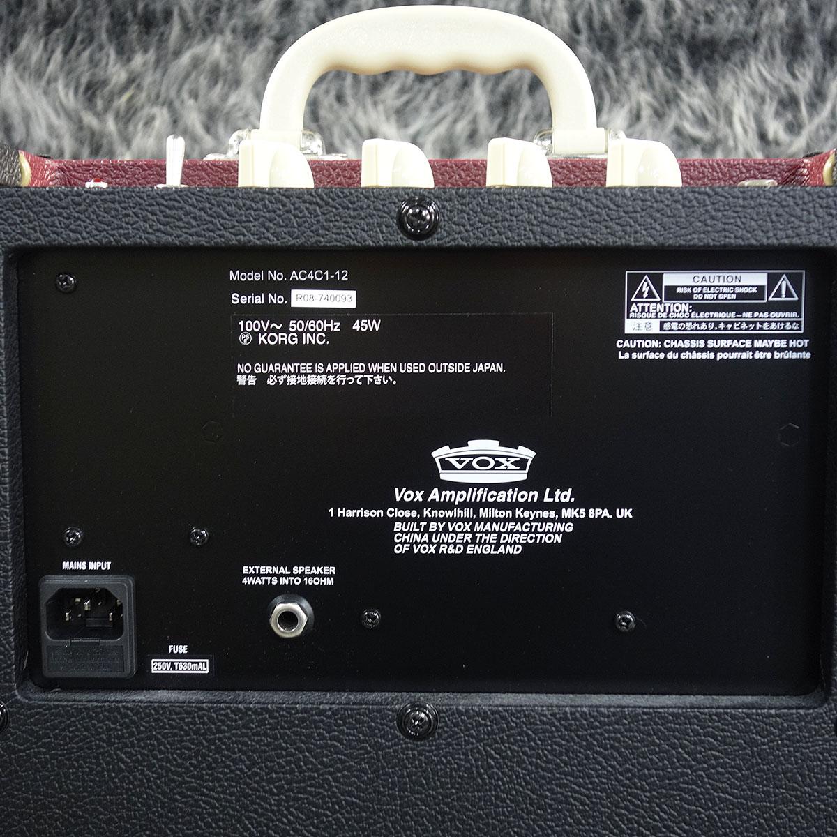 VOX AC4C1-12 TTBM <ヴォックス>｜平野楽器 ロッキン オンラインストア