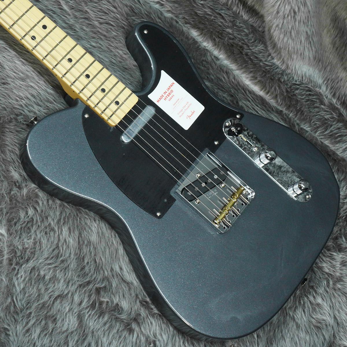 Fender Made in Japan Hybrid 50s Telecaster Charcoal Frost Metallic ...