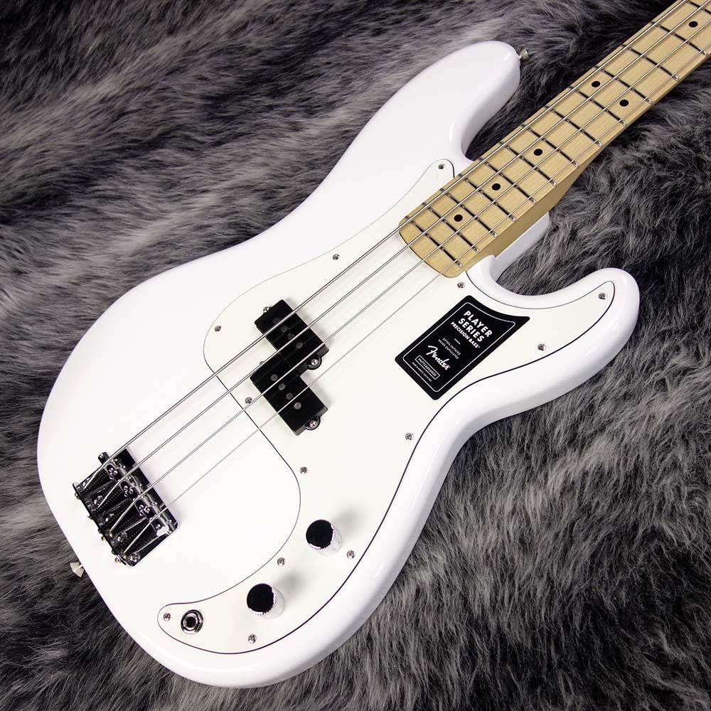 美品 Fender Mexico Precision Bass PB フェンダー Fender Mexico Standard Precision Bass Arctic White
