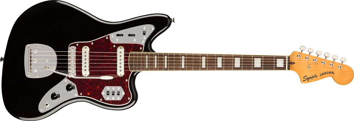 Squier Classic Vibe 70s Jaguar LRL Black <スクワイア>｜平野楽器 
