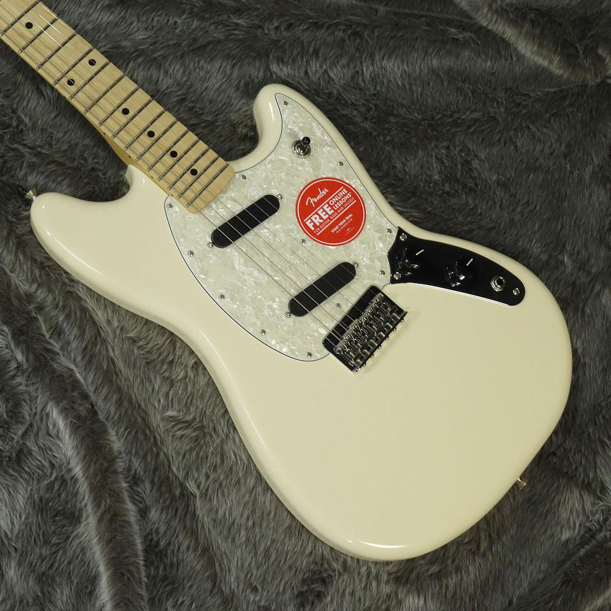 Fender Mexico Mustang MN Olympic White 《アウトレット
