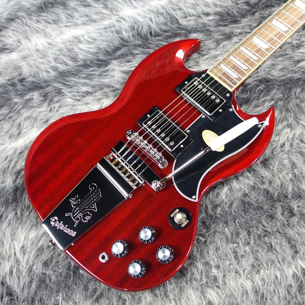 SG Standard 60s Maestro Vibrola Vintage Cherry