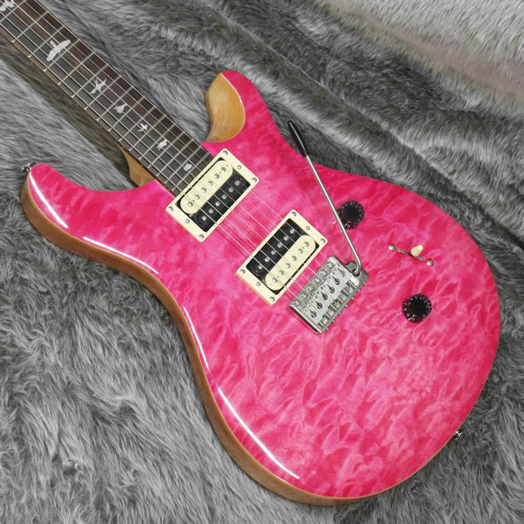 Paul Reed Smith Limited SE Custom 24 Quilt Top Bonnie Pink <ポール