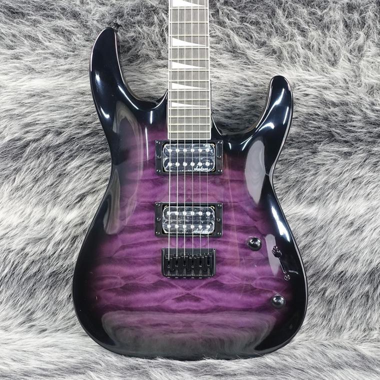 Jackson JS Series Dinky Arch Top JS32Q DKA HT Transparent