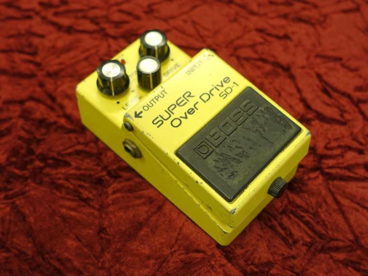 ★USED★BOSS SUPER Over Drive SD-1 1983年製 BOSS SD-1 SUPER Over Drive【1983年製】 <ボス>｜平野楽器