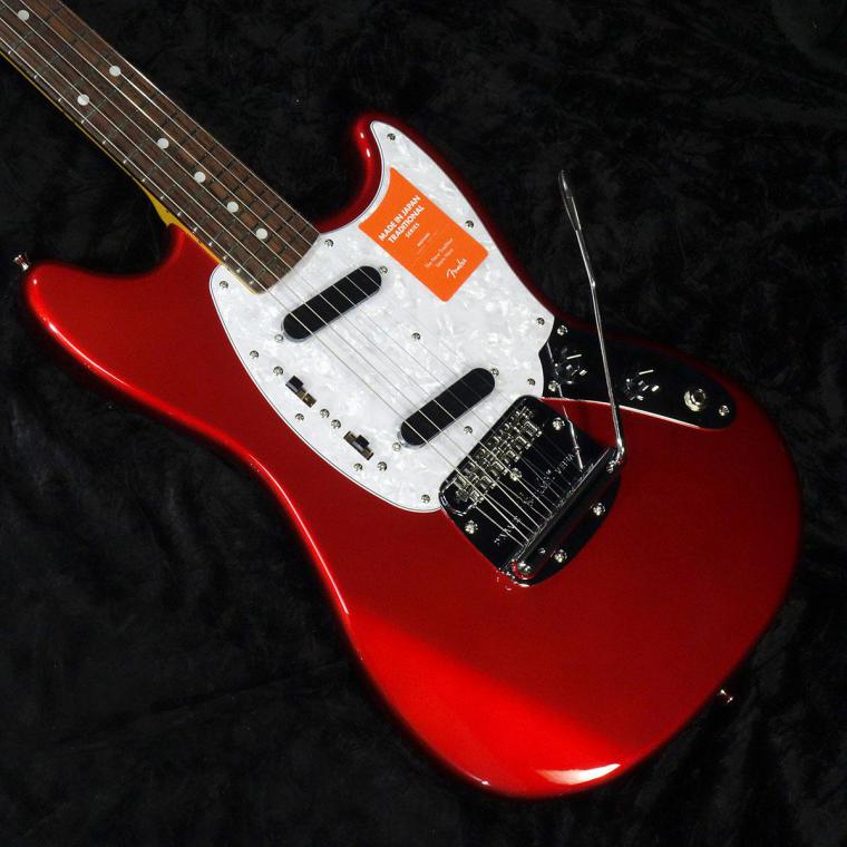 Fender Made in Japan Traditional 70s Mustang Candy Apple Red/MH