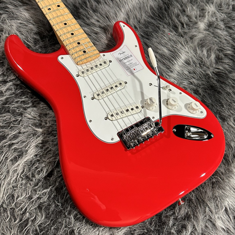 Fender Made in Japan Hybrid II Stratocaster Modena Red｜平野楽器