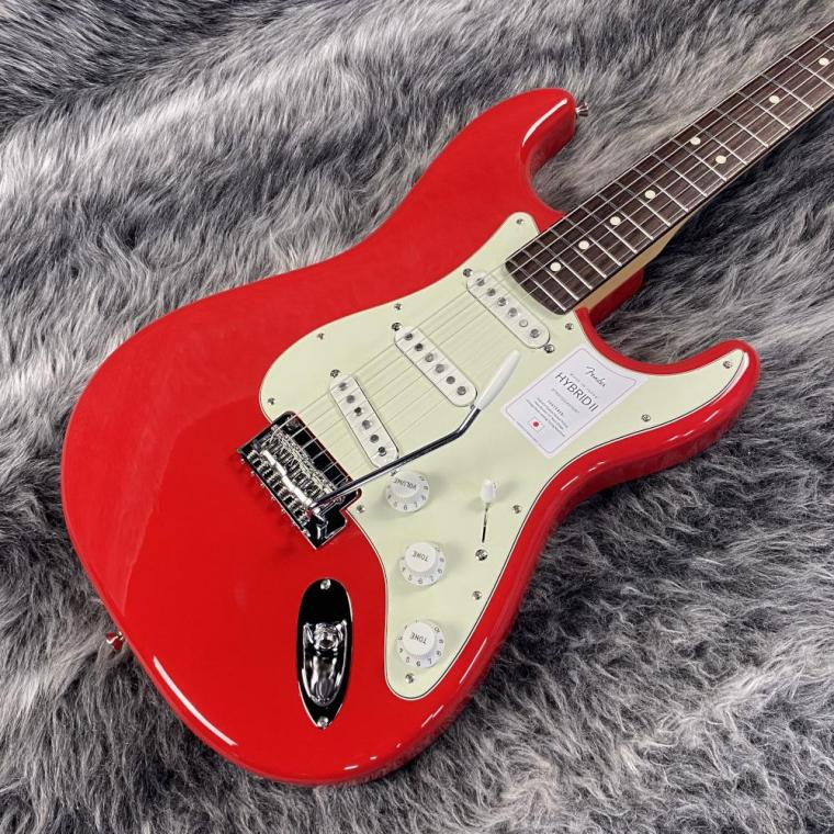 Fender Made in Japan Hybrid II Stratocaster Modena Red｜平野楽器