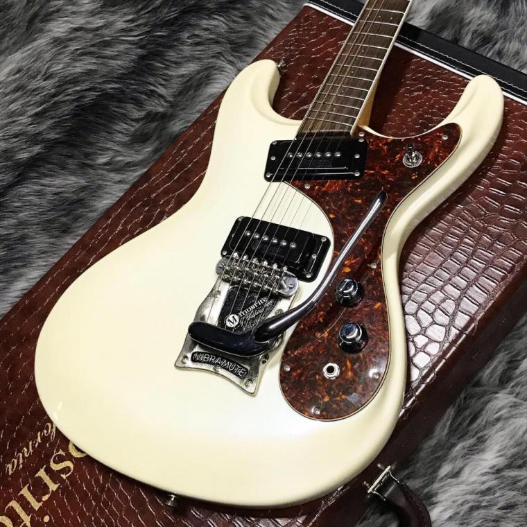 Mosrite Super Custom '65 Pearl White <モズライト>｜平野楽器