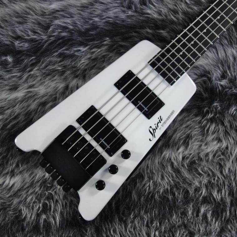Spirit by STEINBERGER XT-25 5弦ベース ホワイト Steinberger Spirit XT-25 (5-String) Standard Bass White