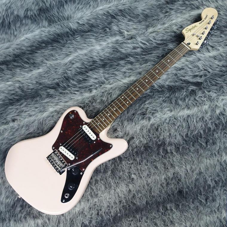 ギター Squier by Fender Super-Sonic Shell Pink Squier By Fender Super-Sonic Shell Pink | eBay