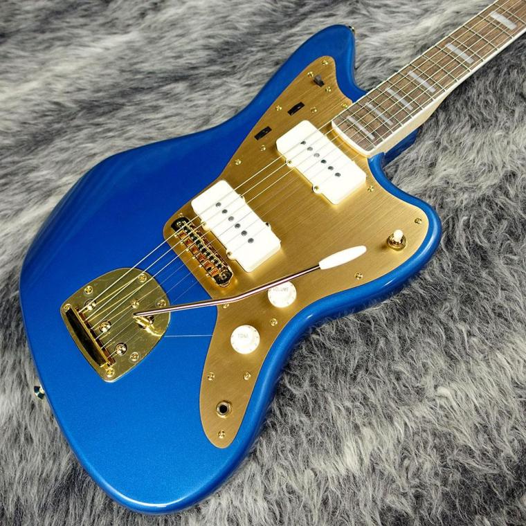 Squier 40th Anniversary Jazzmaster Gold Edition Lake Placid Blue