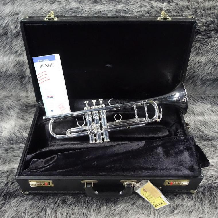 E.BENGE USA トランペット LIKE NEW! Benge Piccolo Trumpet in silver with deluxe case