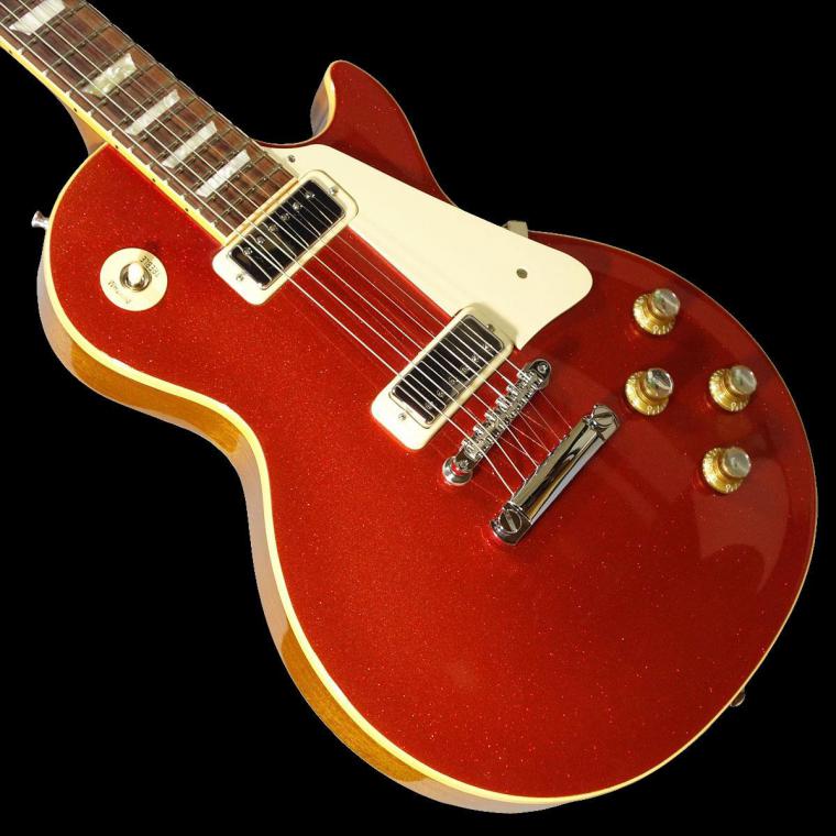 Gibson Custom Shop Les Paul Deluxe Red Sparkle 現地選定品 ギブソン カスタムショップ 平野楽器 ロッキン オンラインストア