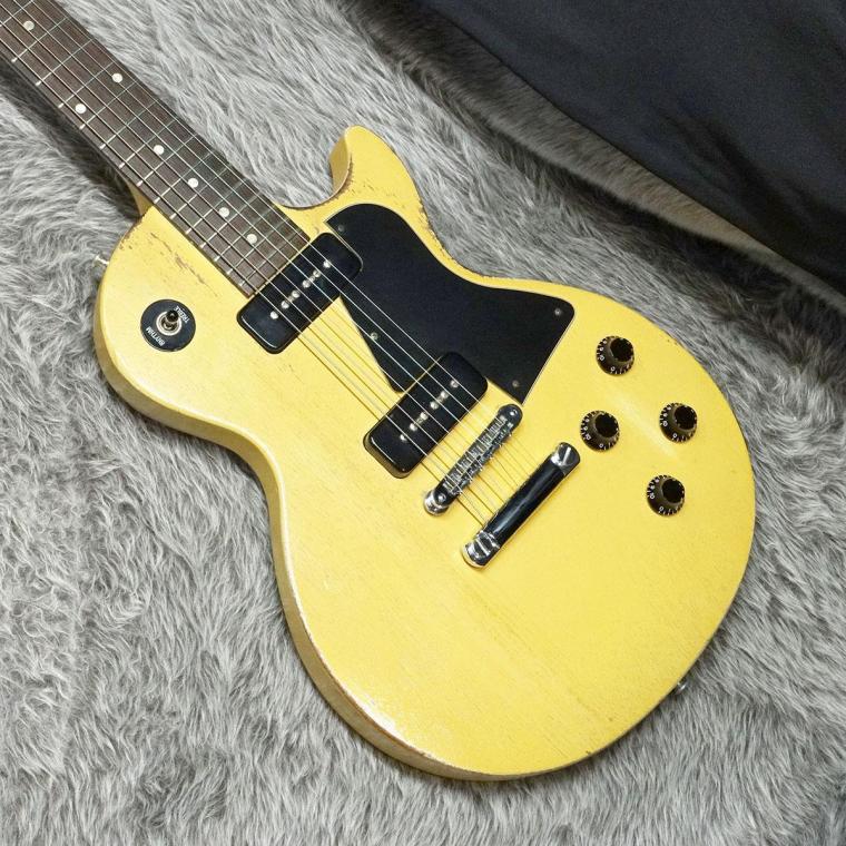 ギター gibson les paul special faded 2005 2005 Gibson Les Paul Special DC faded tv yellow – Yeahman's