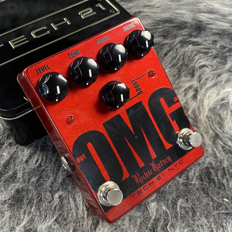 TECH 21 OMG ギターエフェクター Tech 21 OMG Richie Kotzen Signature OverDrive <テックトゥエ